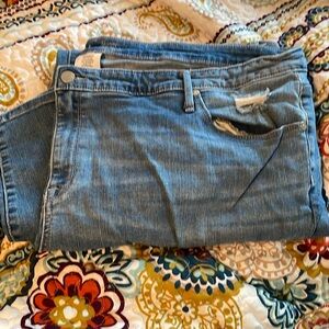 Ava Viv distressed denim